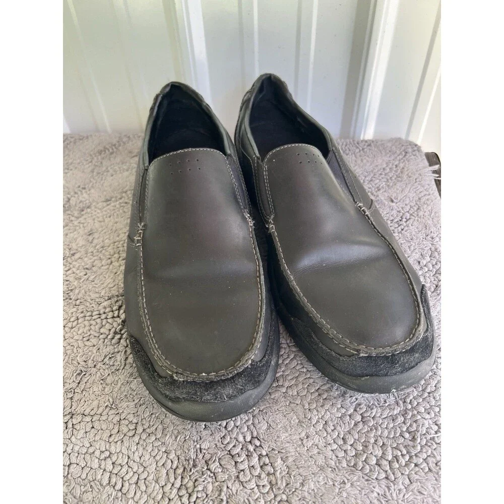 Timberland Earthkeepers Mt Kisco Loafers Mens Sz 14 Black Slip On Leather suede